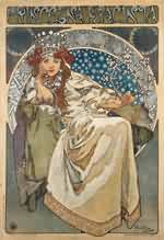 princezna Hiacinta - 1911 - barevn litografie 
(klikni pro zvten)