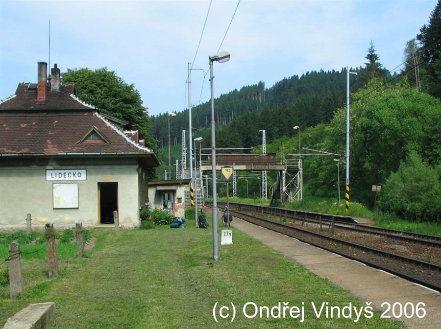 Lidečko - vlaková zastávka