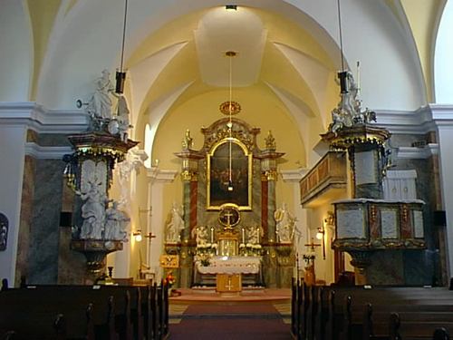 Kostel sv. Martina - interiér