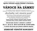 Vánoce na zámku Hrádek u Nechanic